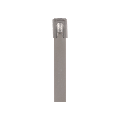 PANDUIT - Cincho Pan-Steel™ de Acero Inoxidable 316, de 362mm largo x 7.9mm ancho, Color Metálico, Paquete de 50pz