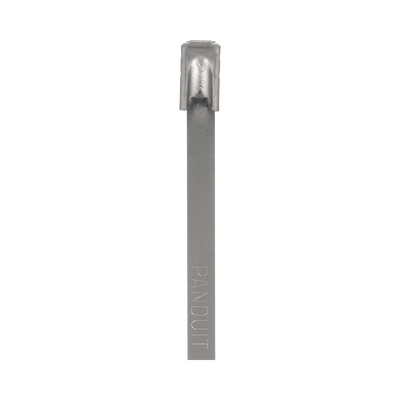 PANDUIT - Cincho PanSteel de Acero Inoxidable Tipo 304, 362mm largo x 4.6mm ancho, Color Metálico, Paquete de 100pz