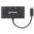 MANHATTAN - Hub Manhattan USB-C 3.2 Gen1 4 Puertos USB-A Color Negro