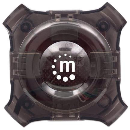 MANHATTAN - Mini Hub Manhattan Económico USB 4 Puertos Color Negro