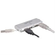 MANHATTAN - Mini Hub Manhattan USB 2.0 Sin Fuente 4 Puertos