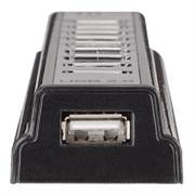 MANHATTAN - Hub Manhattan USB 2.0 Alta Velocidad 10 Puertos C/Fuente