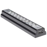 MANHATTAN - Hub Manhattan USB 2.0 Alta Velocidad 10 Puertos C/Fuente