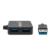 MANHATTAN - Mini Hub Manhattan USB 3.0 Alta Velocidad 4 Puertos Color Negro