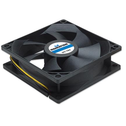 MANHATTAN - Ventilador Manhattan 4 Pines PC 80x80x25 mm