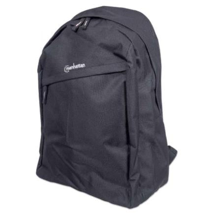 MANHATTAN - Mochila Manhattan Knappack Ligera para Laptop 15.6" Color Negro