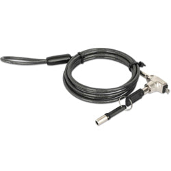 MANHATTAN - Candado Laptop MANHATTAN Nano llave 1.8mts gris