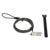 MANHATTAN - Candado Manhattan Laptop Nano combinacion 1.8mts gris