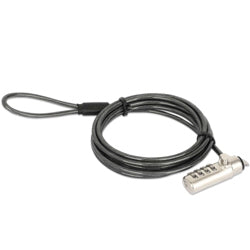 MANHATTAN - Candado Manhattan Laptop Nano combinacion 1.8mts gris