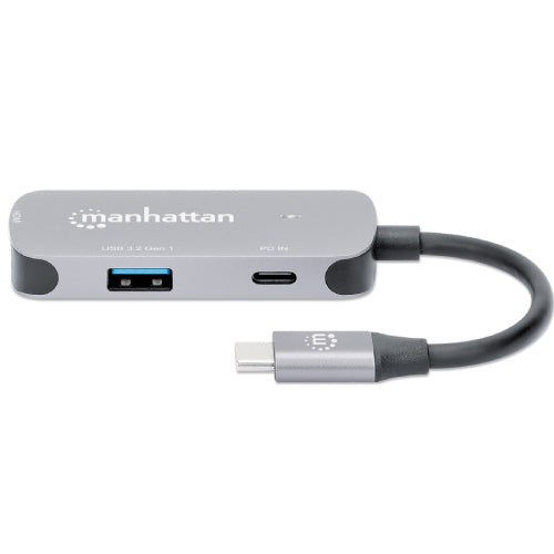 MANHATTAN - Docking Manhattan USB-C  3 Ptos HDMI 4K@60Hz USB-C