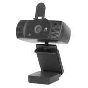 MANHATTAN - Camara Web Manhattan Full HD USB Rotacion 360 Negra