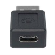 MANHATTAN - Adaptador Manhattan USB C-A 2.0 Color Negro