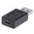 MANHATTAN - Adaptador Manhattan USB-A a USB-C Súper Velocidad Color Negro