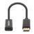 MANHATTAN - Adaptador Manhattan DisplayPort-M a HDMI-H 4K-60Hz Color Negro