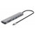MANHATTAN - Docking USB-C Manhattan 7 puertos HDMI 2xUSB-A USB-C Datos PD Lector