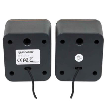 MANHATTAN - Sistema Altavoces Manhattan Serie 2600 USB Color Negro