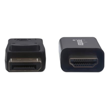 MANHATTAN - Cable Manhattan DisplayPort/HDMI M-M 1080p1m Color Negro