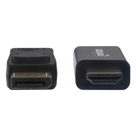 MANHATTAN - Cable Manhattan DisplayPort/HDMI M-M 1080p1.8m Color Negro