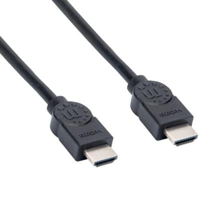 MANHATTAN - Cable Manhattan HDMI 1.3 M-M Alta Velocidad Blindado 1.5m Color Negro