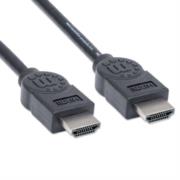 MANHATTAN - Cable Manhattan HDMI 1.3 M-MAlta Velocidad Blindado 1.8m Color Negro