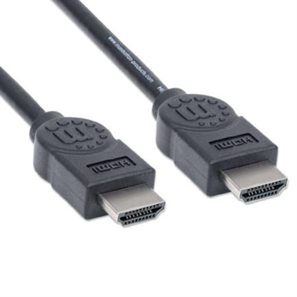 MANHATTAN - Cable Manhattan HDMI 1.3 M-MAlta Velocidad Blindado 1.8m Color Negro