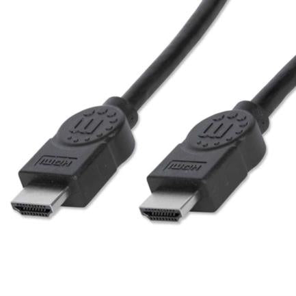 MANHATTAN - Cable Manhattan HDMI 1.3 M-MAlta Velocidad Blindado 3m Color Negro