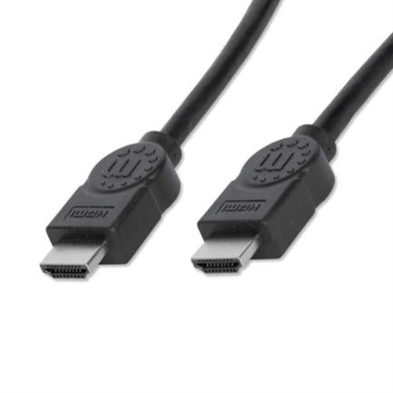 MANHATTAN - Cable Manhattan HDMI 1.3 M-MAlta Velocidad Blindado 5m Color Negro