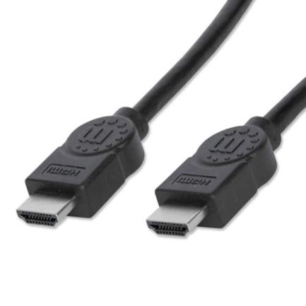 MANHATTAN - Cable Manhattan HDMI 1.3 M-M Alta Velocidad Blindado 10m Color Negro