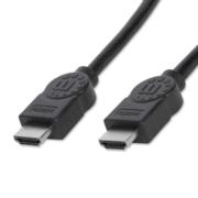 MANHATTAN - Cable Manhattan HDMI 1.3 M-M Alta Velocidad Blindado 15m Color Negro