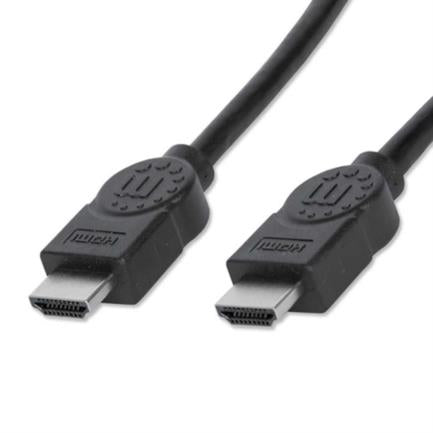 MANHATTAN - Cable Manhattan HDMI 1.3 M-M Alta Velocidad Blindado 15m Color Negro
