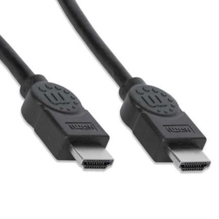 MANHATTAN - Cable Manhattan HDMI 1.3 M-M Alta Velocidad Blindado 15m Color Negro
