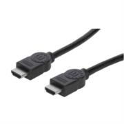 MANHATTAN - Cable Manhattan HDMI 1.4 M-M Alta Velocidad Canal Ethernet Blindado 2m Color Negro