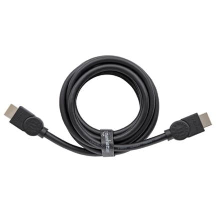 MANHATTAN - Cable Manhattan HDMI 2.1 8K M-M Ultra Alta Velocidad 2m Color Negro