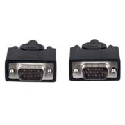 MANHATTAN - Cable Manhattan SVGA Monitor 8MM HD15M-M 15m Color Negro