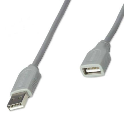 MANHATTAN - Cable Manhattan USB A-A Extensión 4.5m Color Gris