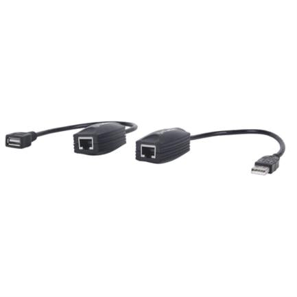 MANHATTAN - Cable Manhattan Extensor Línea USB Hasta 60m Color Negro