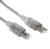 MANHATTAN - Cable Manhattan USB B Alta Velocidad 2.0 A-B1.8m Color Plata