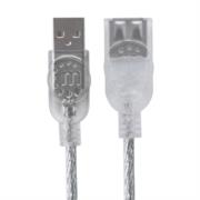 MANHATTAN - Cable Manhattan USB 2.0 Alta Velocidad 1.8m Color Plata