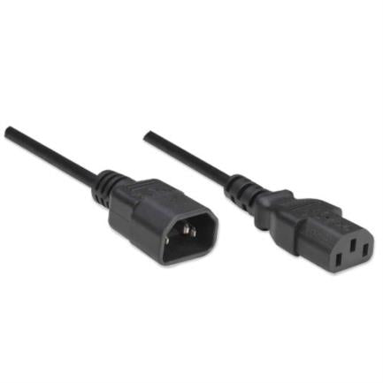 MANHATTAN - Cable Manhattan Alimentación Monitor a CPU 1.8m Color Negro