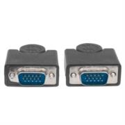 MANHATTAN - Cable Manhattan HD15 M-M para Monitor SVGA 3m Color Negro