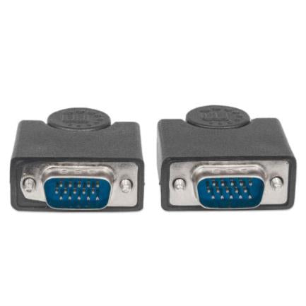 MANHATTAN - Cable Manhattan HD15 M-M para Monitor SVGA 3m Color Negro