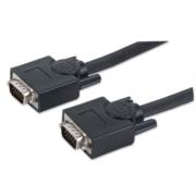 MANHATTAN - Cable Manhattan HD15 M-M para Monitor SVGA 7.5m Color Negro