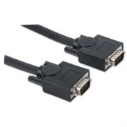 MANHATTAN - Cable Manhattan HD15 M-M para Monitor SVGA 7.5m Color Negro
