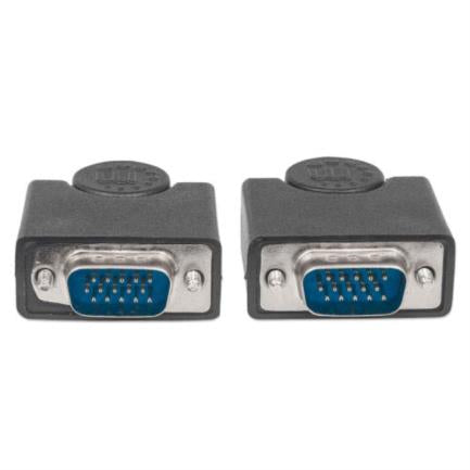 MANHATTAN - Cable Manhattan HD15 M-M para Monitor SVGA 4.5m Color Negro