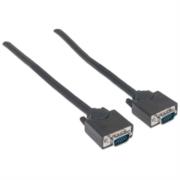 MANHATTAN - Cable Manhattan HD15 M-M para Monitor SVGA 4.5m Color Negro