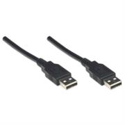 MANHATTAN - Cable Manhattan USB-A 2.0 Alta Velocidad 1.8m Color Negro