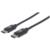 MANHATTAN - Cable Manhattan USB-C 2.0 Alta Velocidad 1m Color Negro
