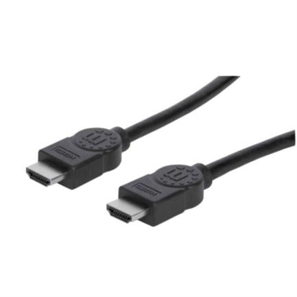MANHATTAN - Cable Manhattan HDMI 1.4 M-M Alta Velocidad Canal Ethernet 3m Color Negro