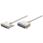 MANHATTAN - Cable Manhattan para Impresora DB25-M Cen36-M 1.8m Color Blanco
