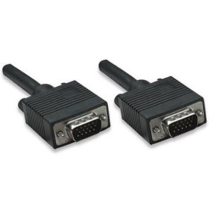 MANHATTAN - Cable Manhattan SVGA 8mm HD15 M-M 11m Color Negro